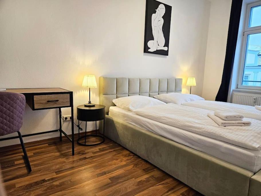 Zentrales 2 Raum Apartment دريسدن المظهر الخارجي الصورة